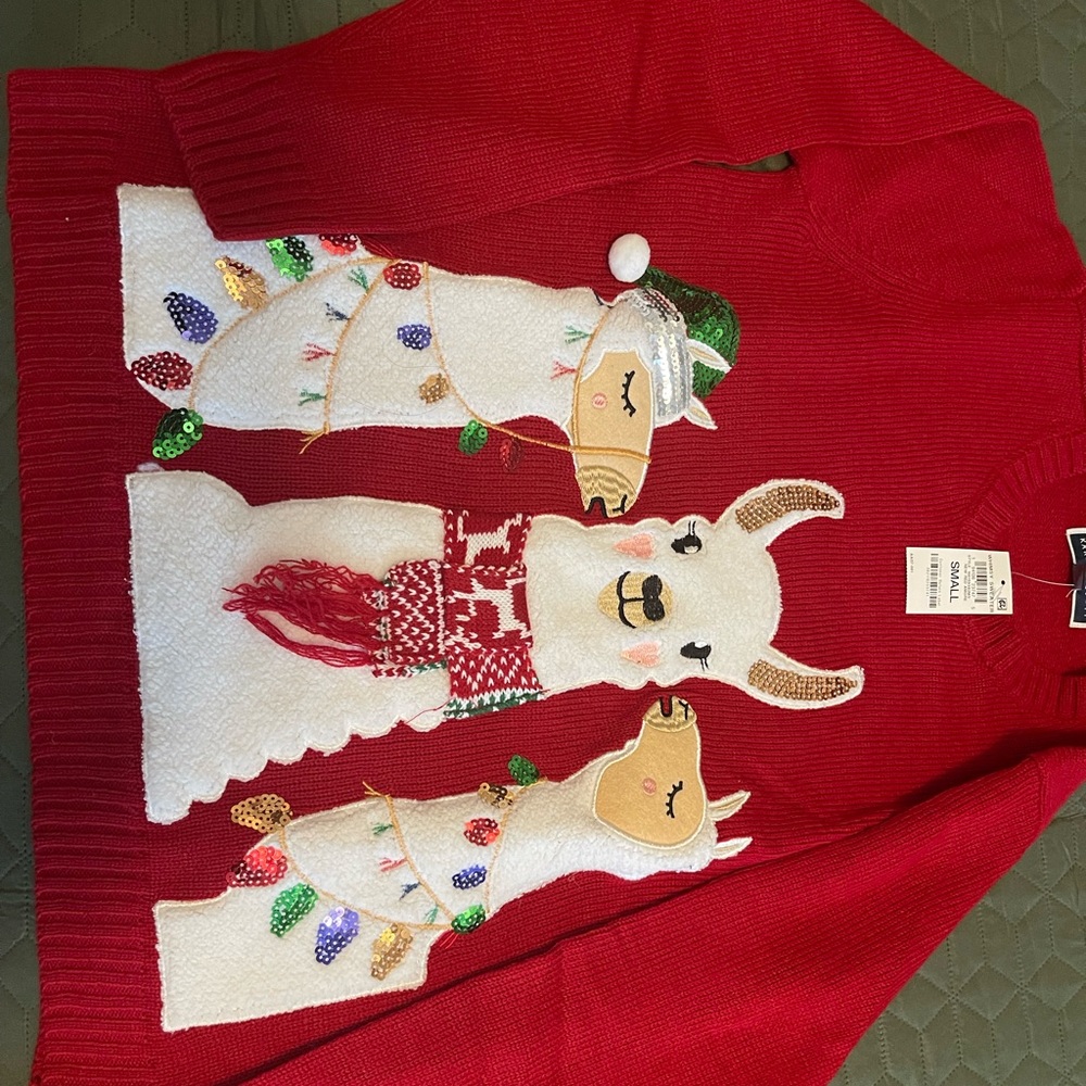 Red Christmas sweater